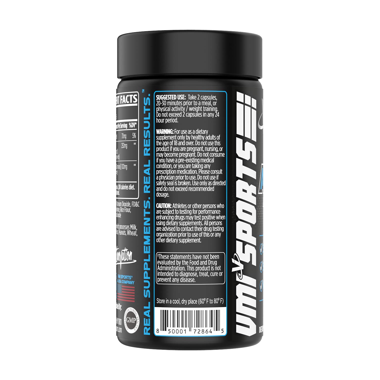VMI Sports Arimidrol, dosage quotidien, pratique courante avant repas ou séance.