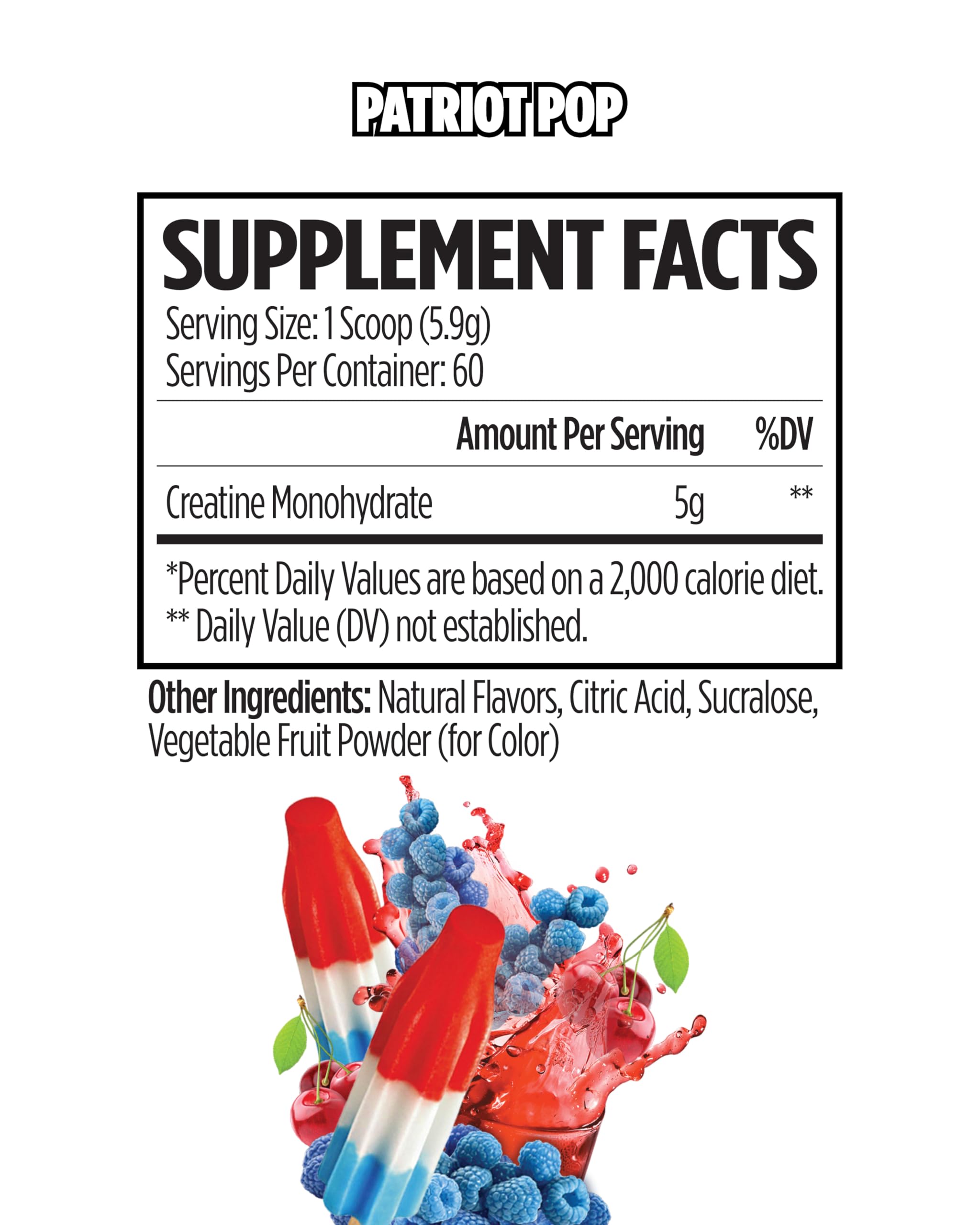 VMI Sports Creatine Monohydrate poudre aromatee fruits, énergie pendant l’entraînement.