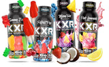 Scène sportive avec la bouteille KXR en main pendant l'entraînement.