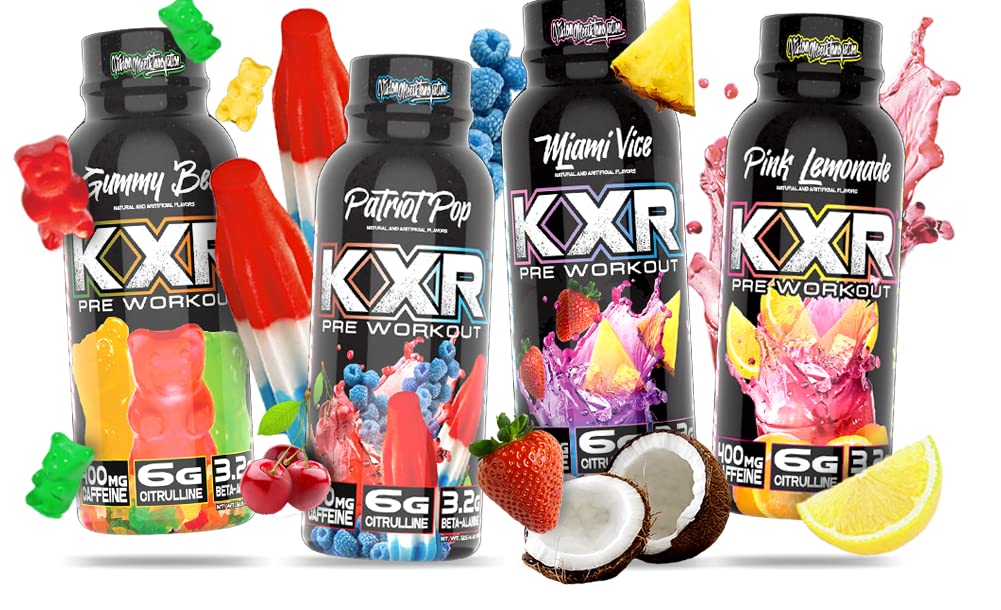 Goût ours gélifié de KXR, expérience agréable pour les sportifs.