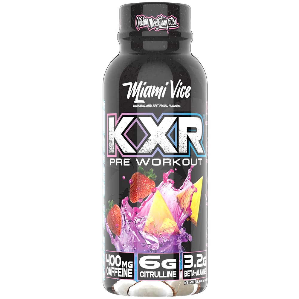 Goût Patriot Pop de KXR, arôme stimulant pendant l’entraînement.