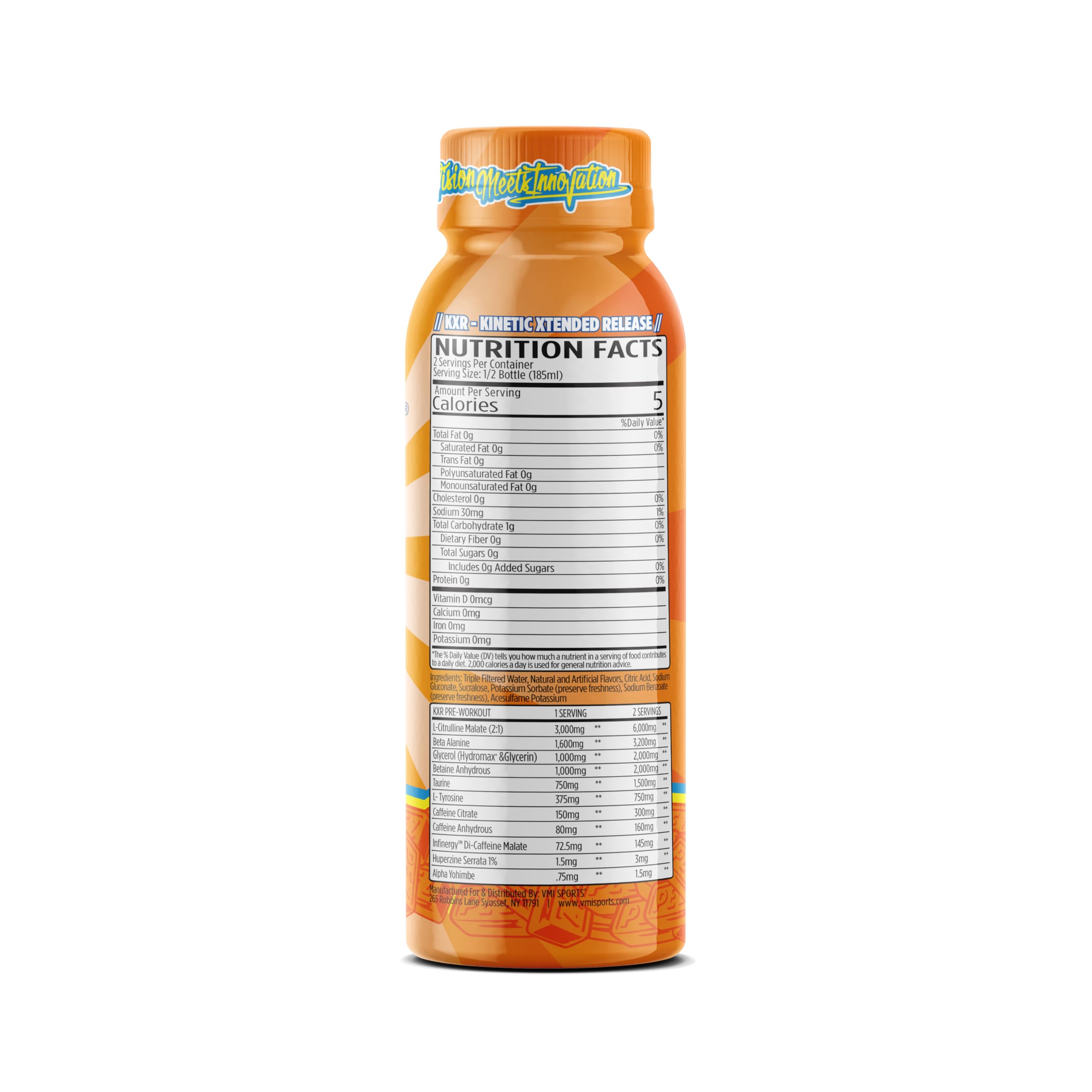 KXR Ready-To-Drink Miami Vice, saveur estivale et concentration possibles pendant l’effort.