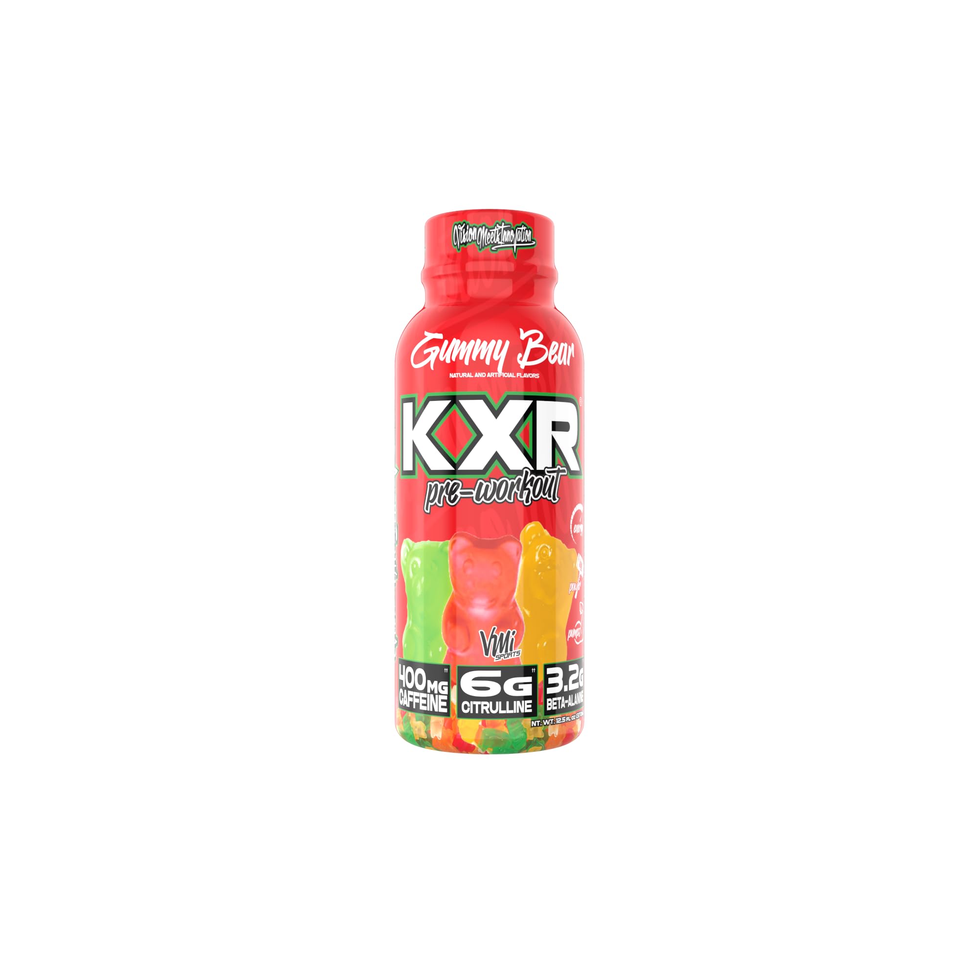 Ambiance salle de sport avec le flacon KXR prêt à boire.