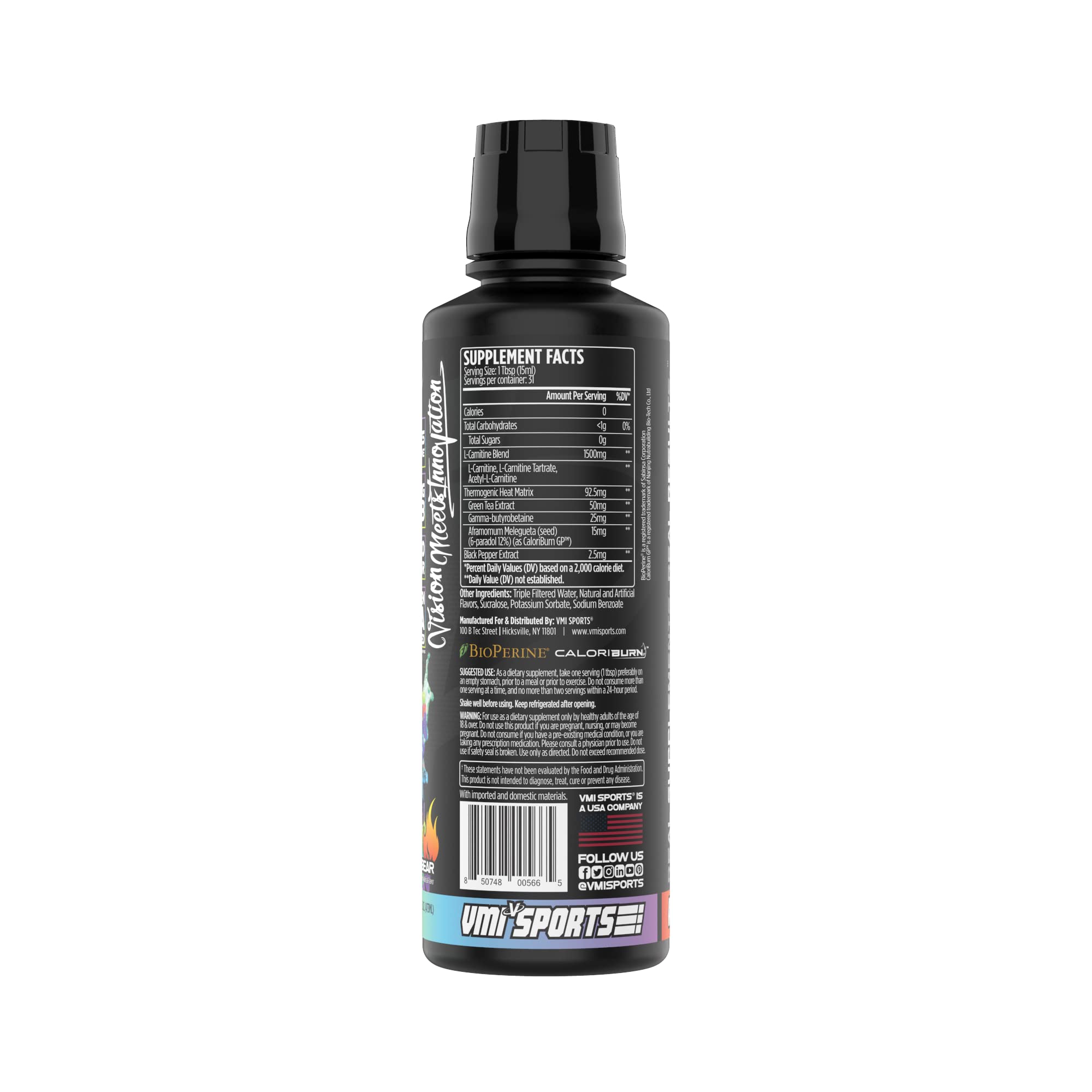 Préparation rapide avant entraînement avec VMI Sports L-Carnitine 1500 Heat.
