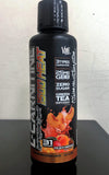 Bouteille sans stimulant mettant en avant l’arôme Peach Mango.