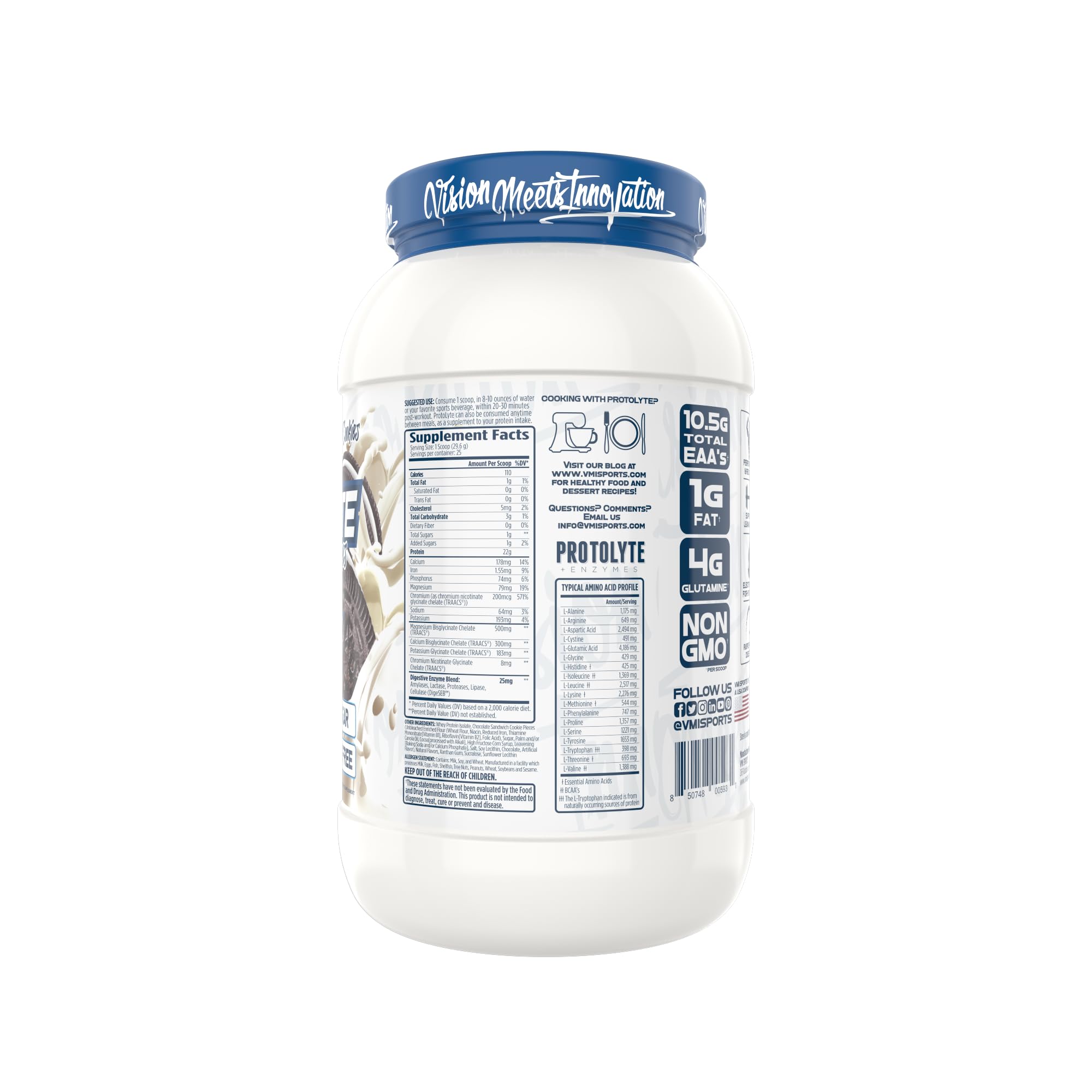 ProtoLyte – arôme lait et biscuits pour un goût agréable.