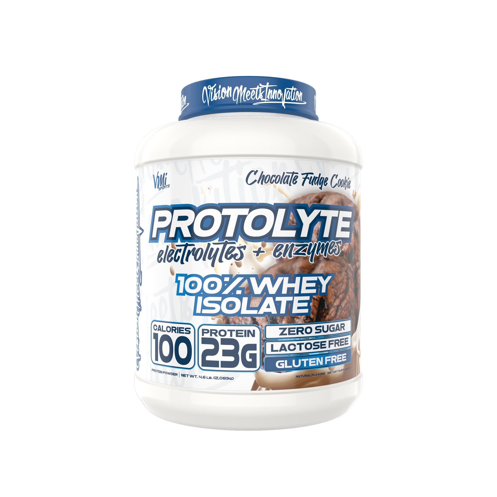 ProtoLyte de VMI Sports – gobelet-doseur pratique, hydratation et récupération.