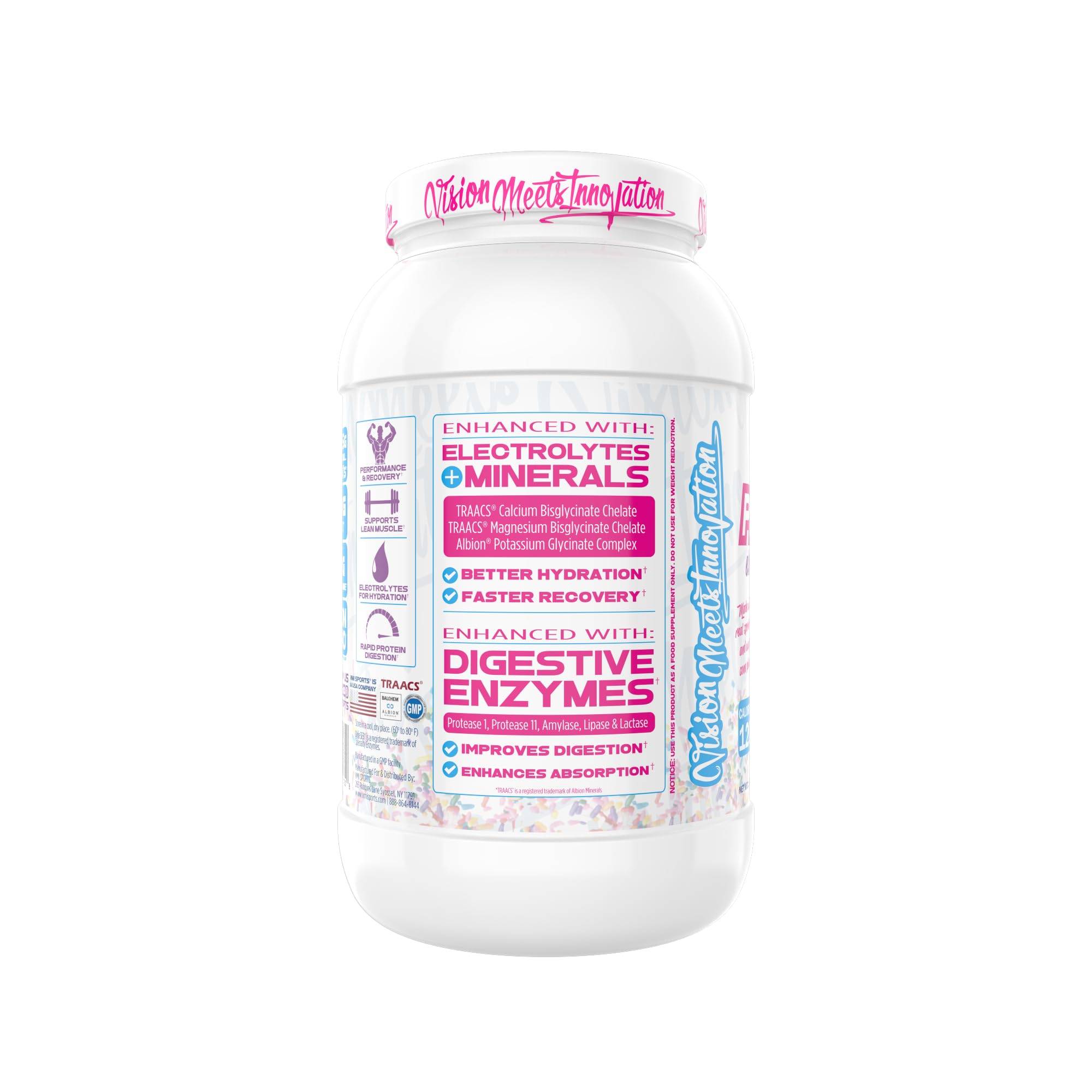 Shake ProtoLyte vanille dans une bouteille: hydratation et énergie après l’entraînement.