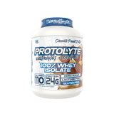 Protolyte VMI Sports couleur crème, poudre chocolat cacahuète, goût satisfaisant et équilibre nutritionnel.