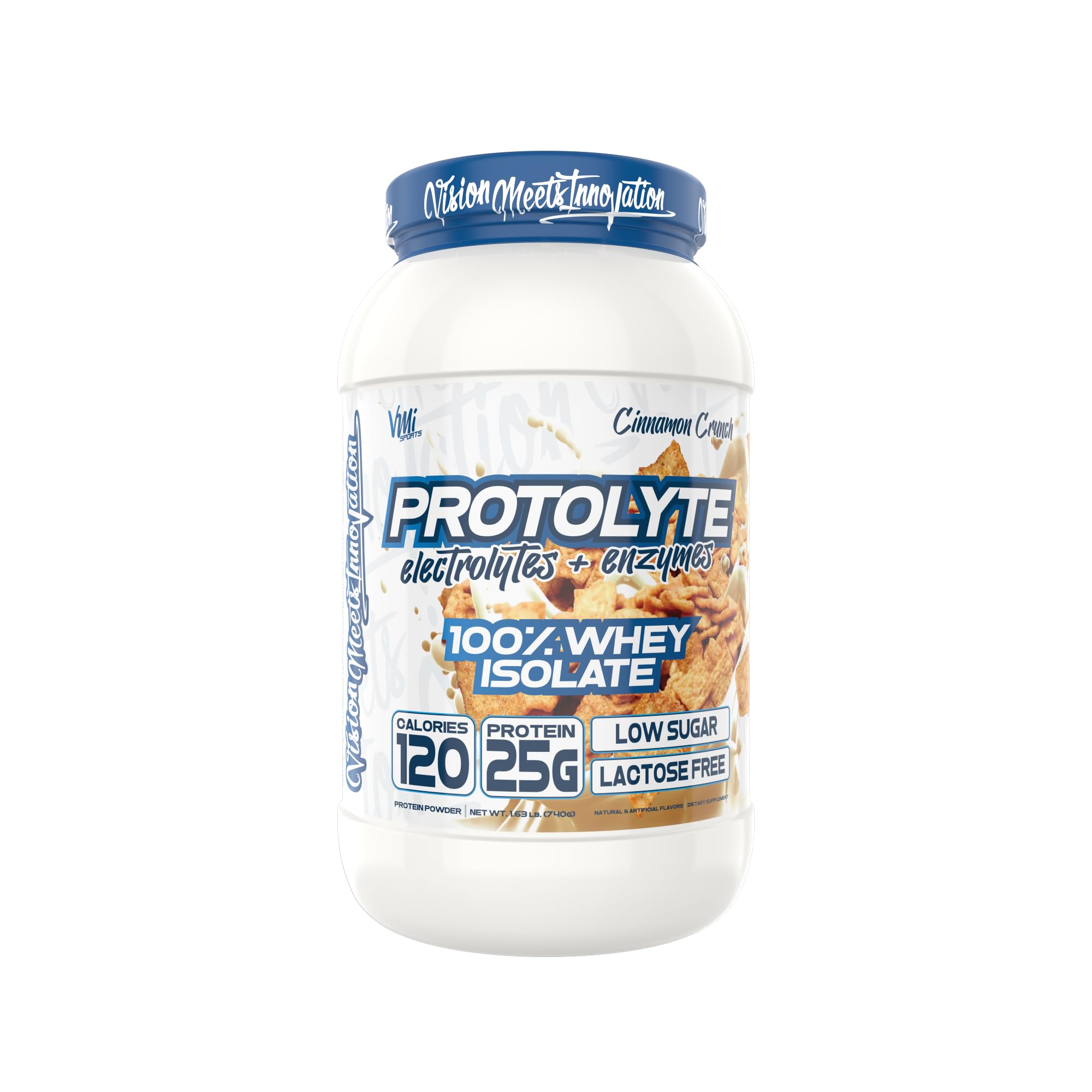 ProtoLyte Protéine isolée versée dans un verre, hydratation après l'effort