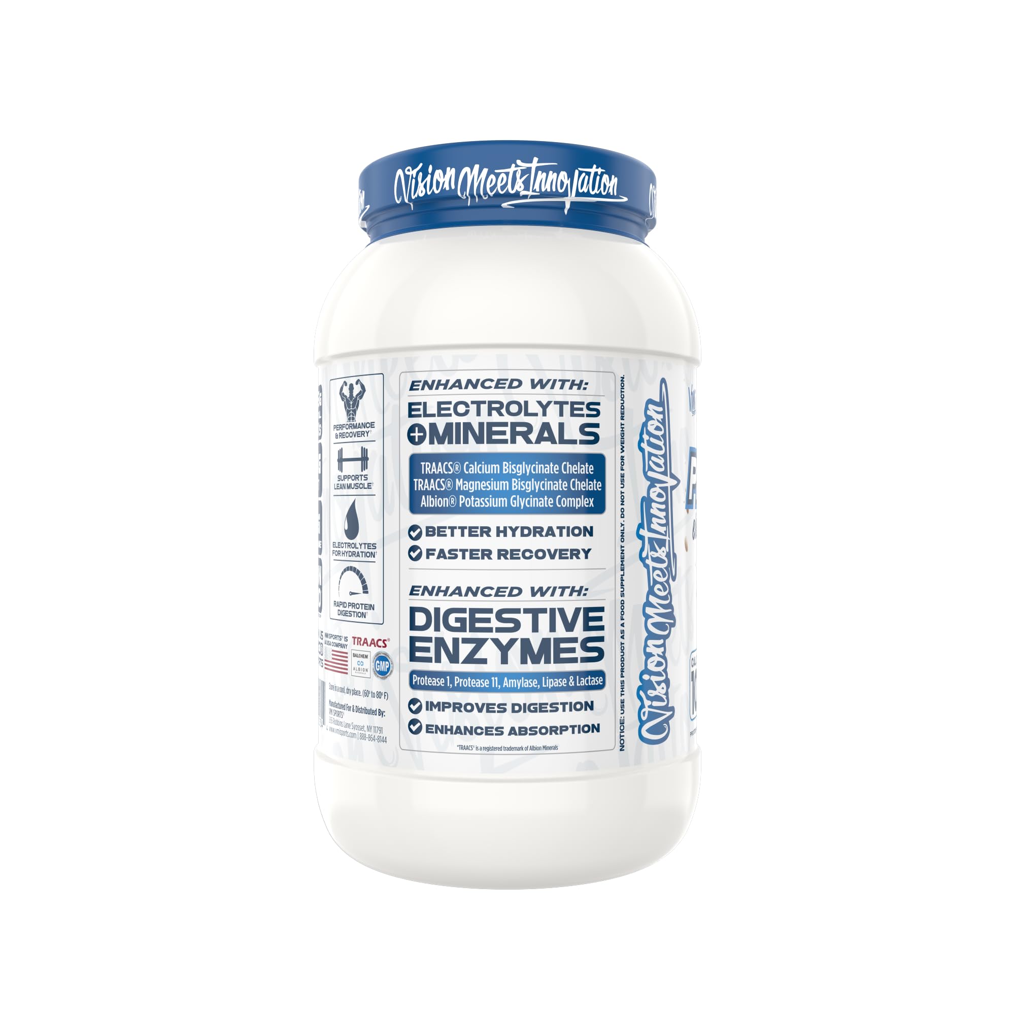 ProtoLyte whey – ingrédients de qualité, non-GMO et adaptés.
