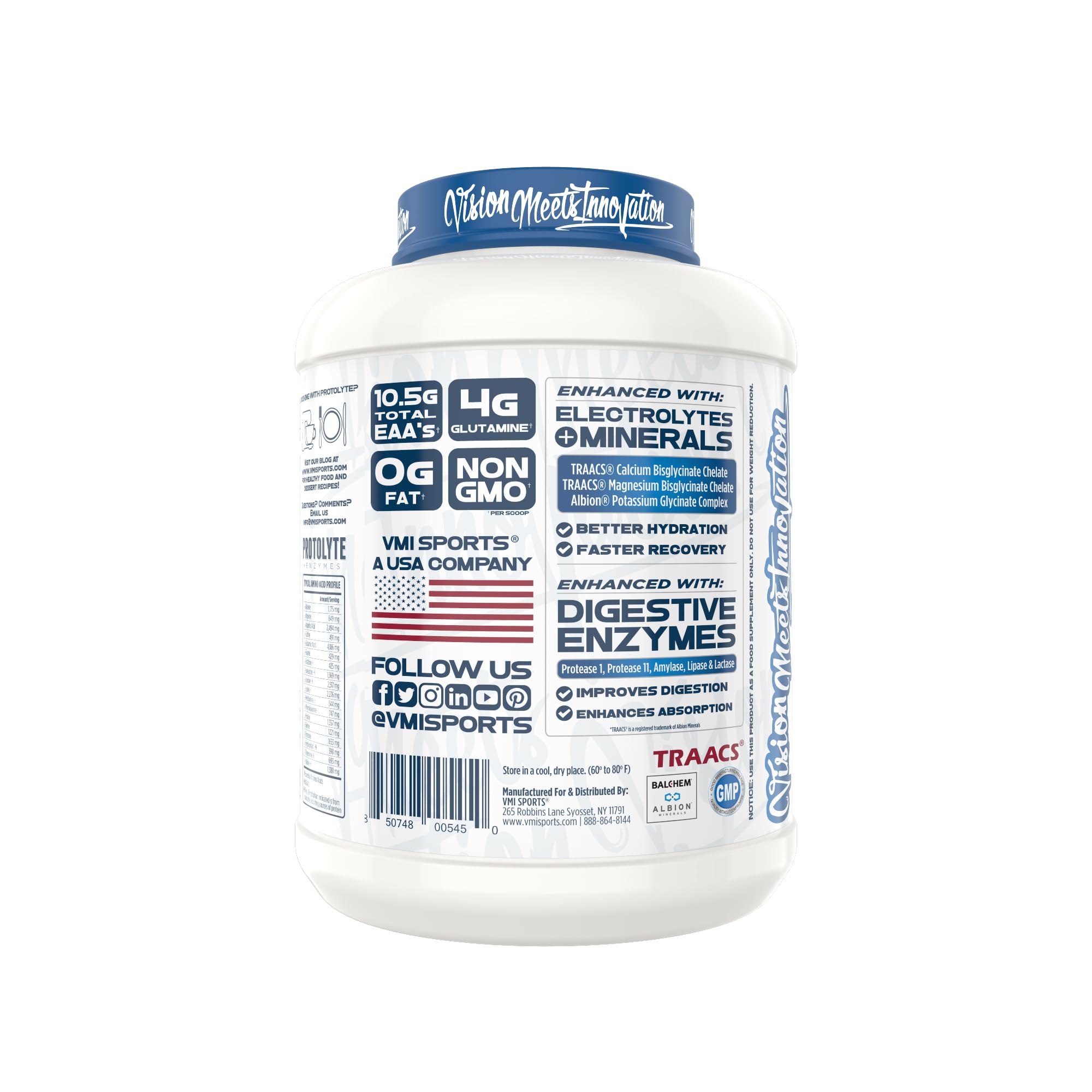 Gobelet mélangeur ProtoLyte vanille pour préparation rapide et hydratation