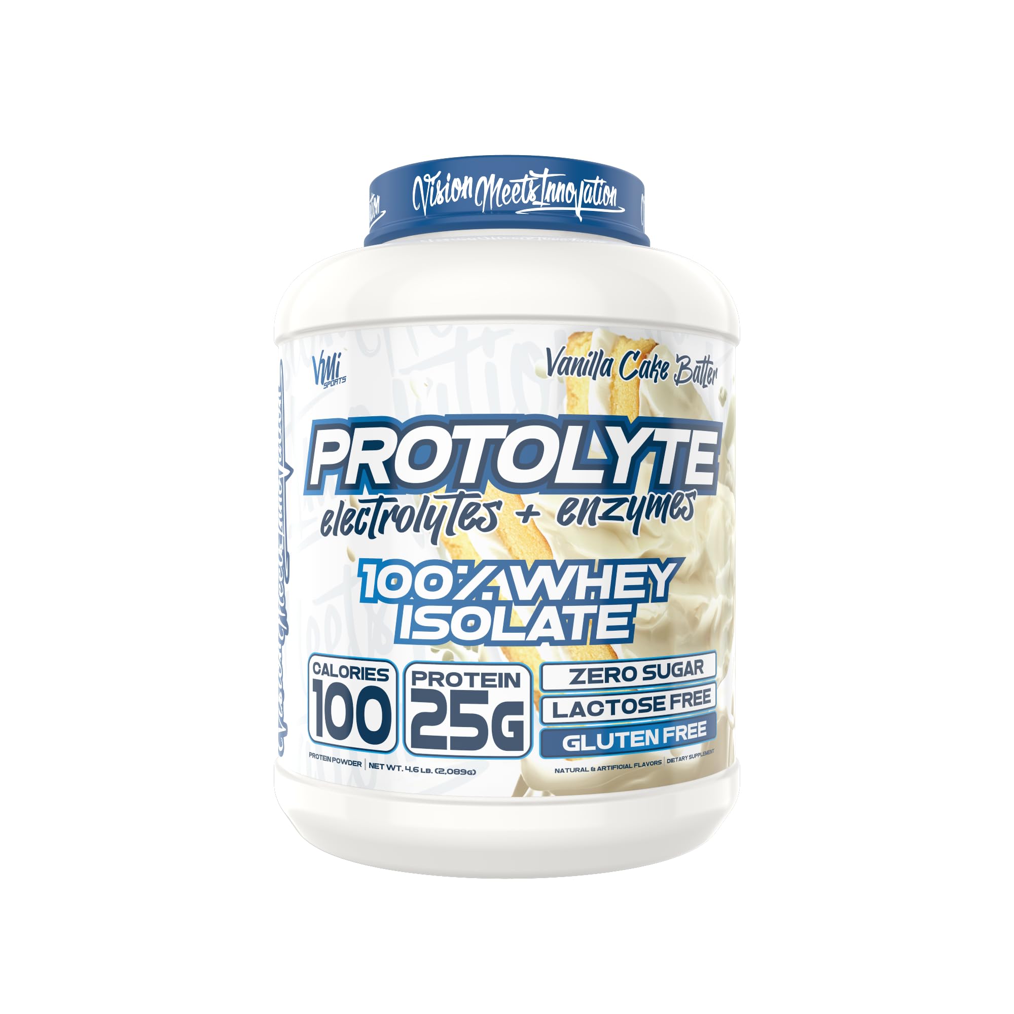 ProtoLyte vanille, poudre fine prête au mélange rapide