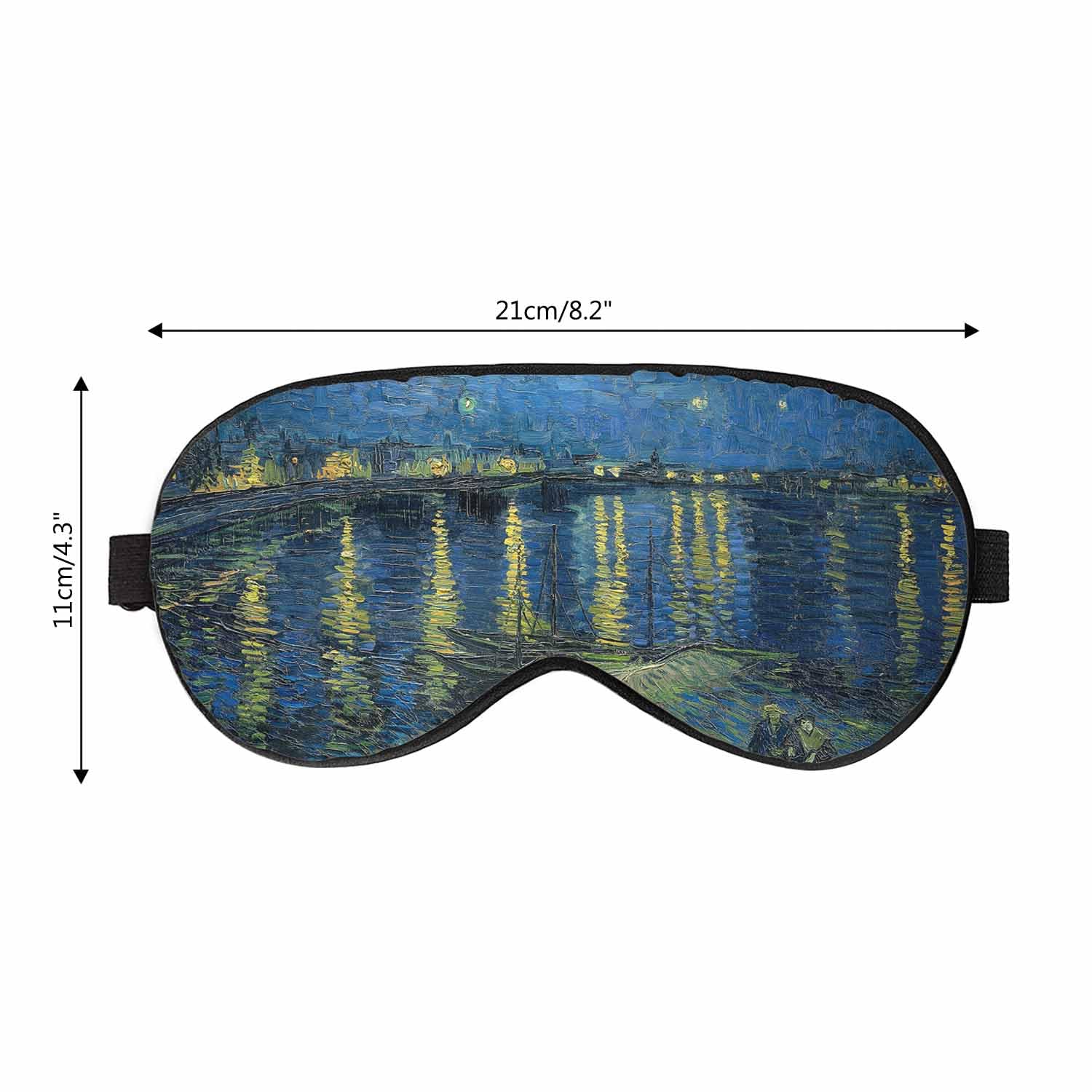 VNWOALU Masque soie douceur pour peau sensible et sommeil plus serein.