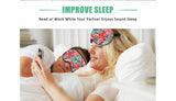 VNWOALU masque yeux voyage ideal en déplacement pour sieste et méditation