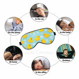 VNWOALU masque yeux idéal pour voyage et sieste en déplacement.