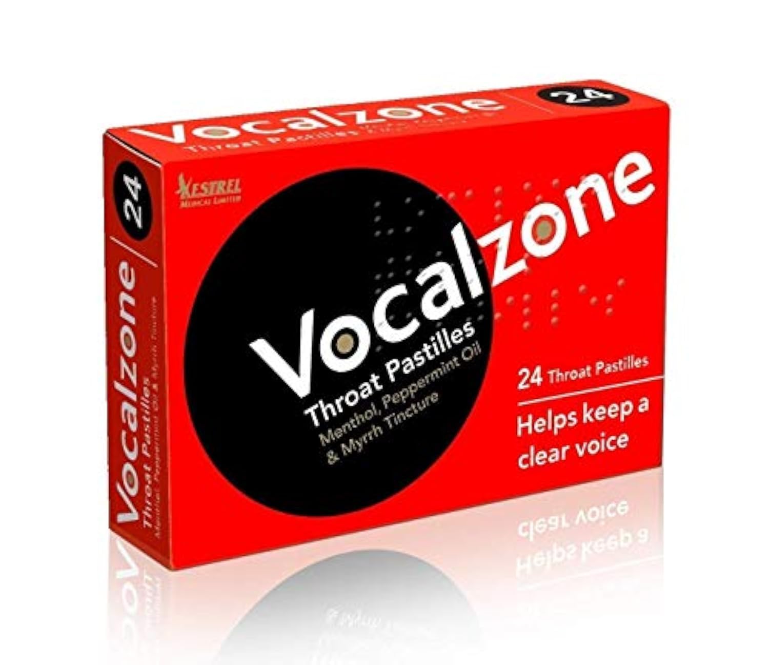 Pastilles Vocalzone pour gorge : aide à maintenir une voix claire lors de performances