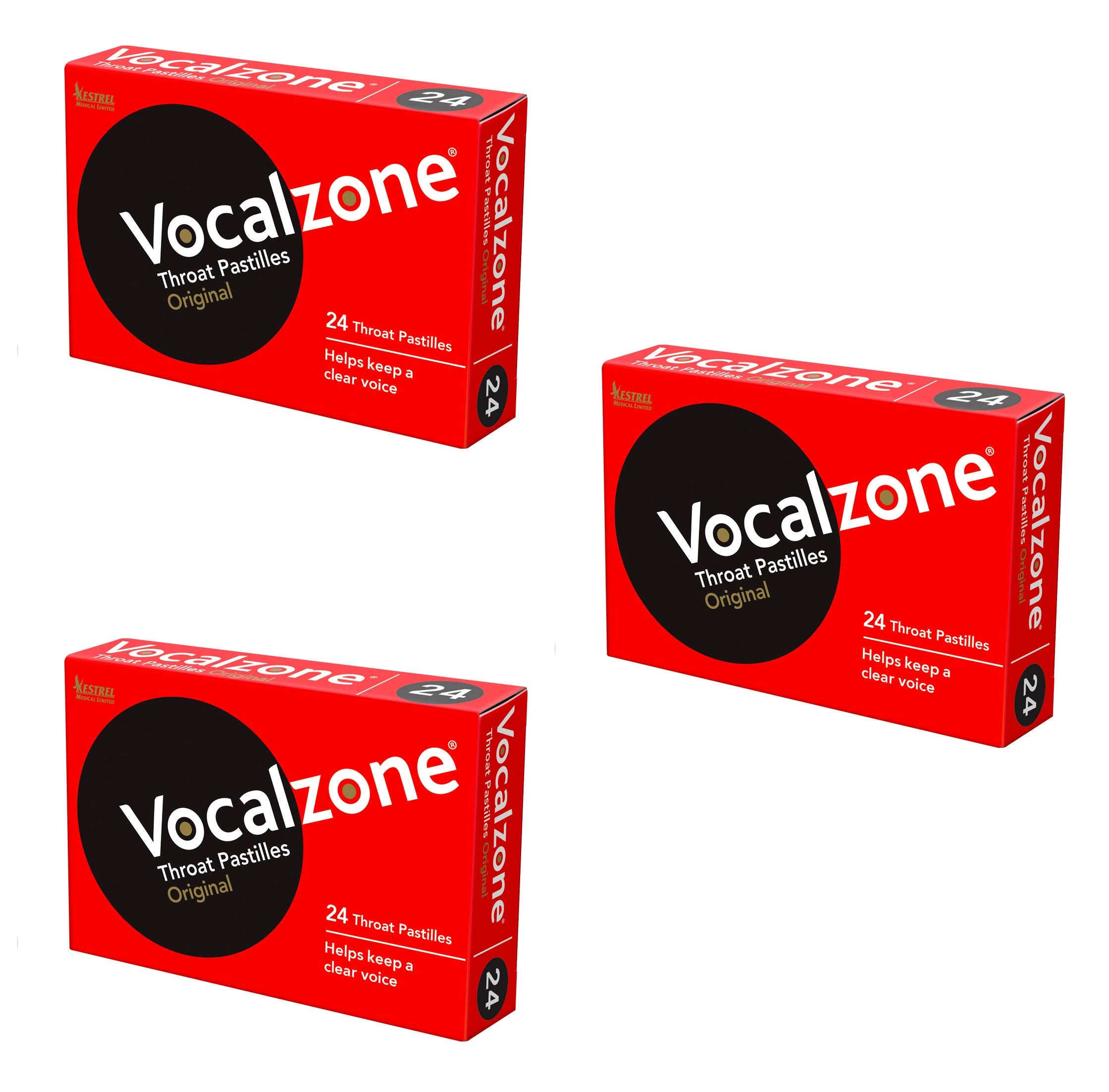 Pastilles Vocalzone gorge: soutien vocal naturel pendant les répétitions.