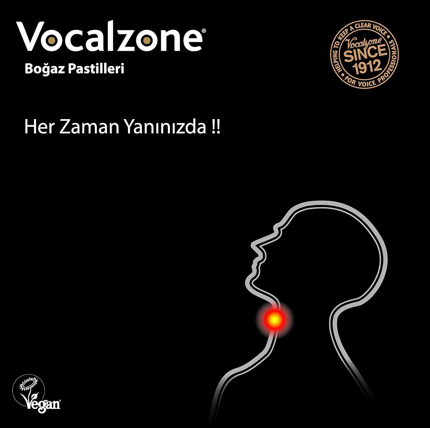 Utilisation rapide des pastilles Vocalzone cassis pendant les sessions