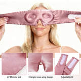 VOCOSTE pochette de voyage incluse masque soie compact pour voyages