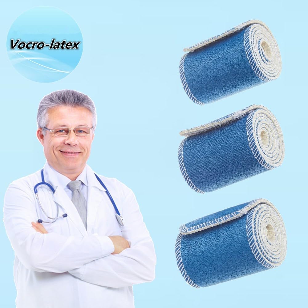 Vocro-latex fixation sur les zones complexes pour un maintien fiable
