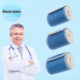 Vocro-latex fixation sur les zones complexes pour un maintien fiable