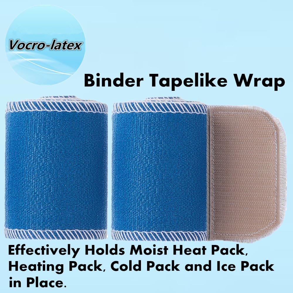Vocro-latex pack de 3 bandes bleu, pratique et économique