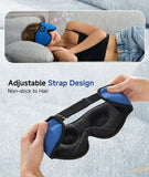Voerou masque qui bloque efficacement la lumière pour un sommeil profond.