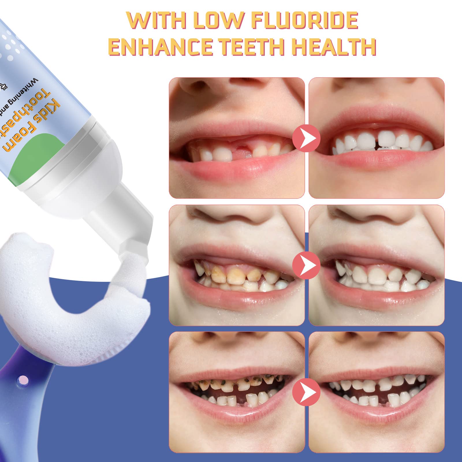 VOGSIG dentifrice enfant voyage pratique, format compact.