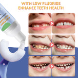 VOGSIG dentifrice enfant voyage pratique, format compact.