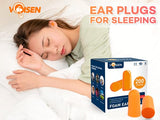 VOISEN pack-200-paires avec emballage individuel pour famille et rangement pratique.