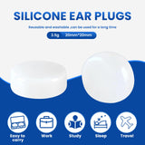 VOISEN bouchons d'oreilles silicone pour baignade, étanches et confortables.