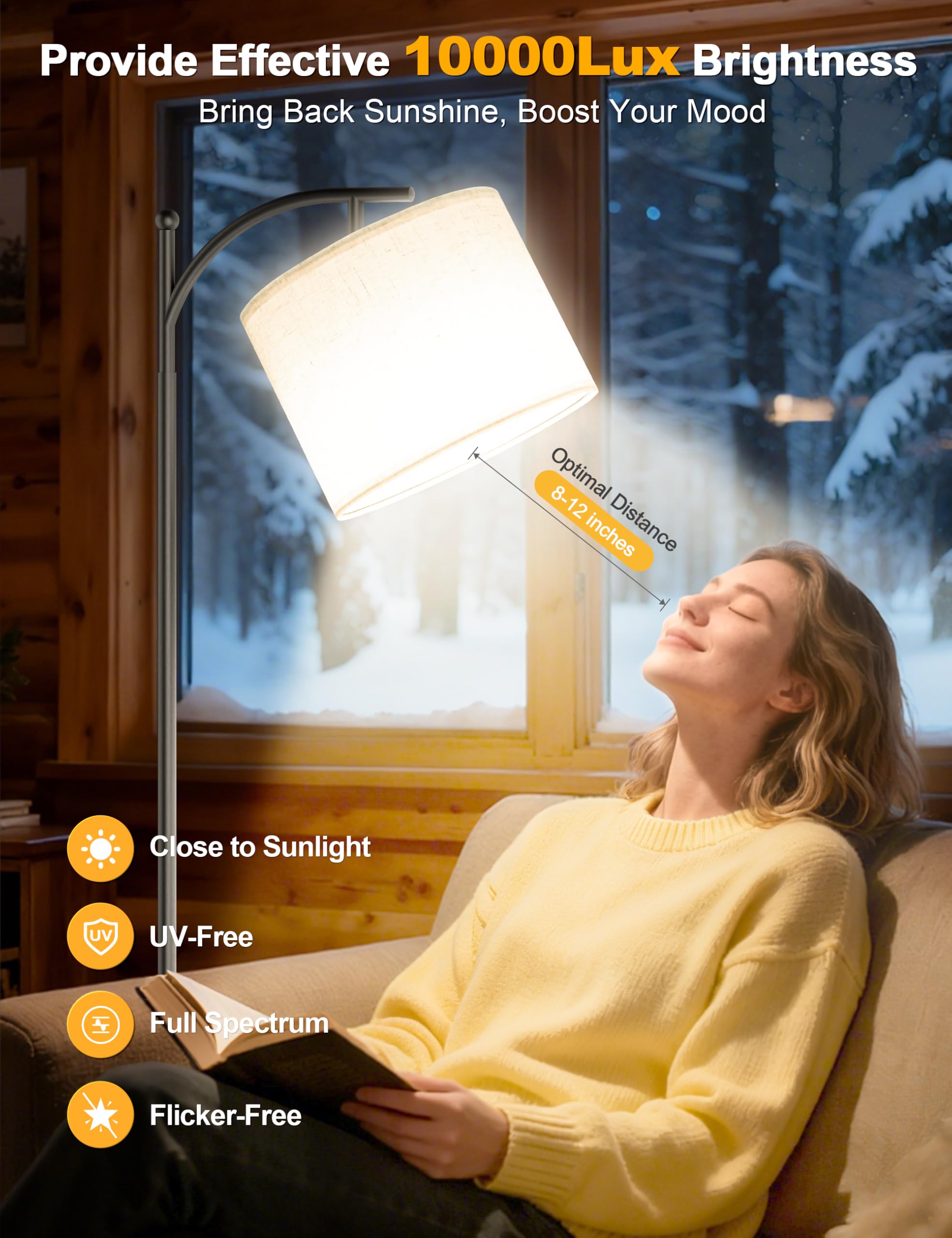 VOLISUN commande-magnetique : contrôle pratique à distance pour ajuster la lumière.