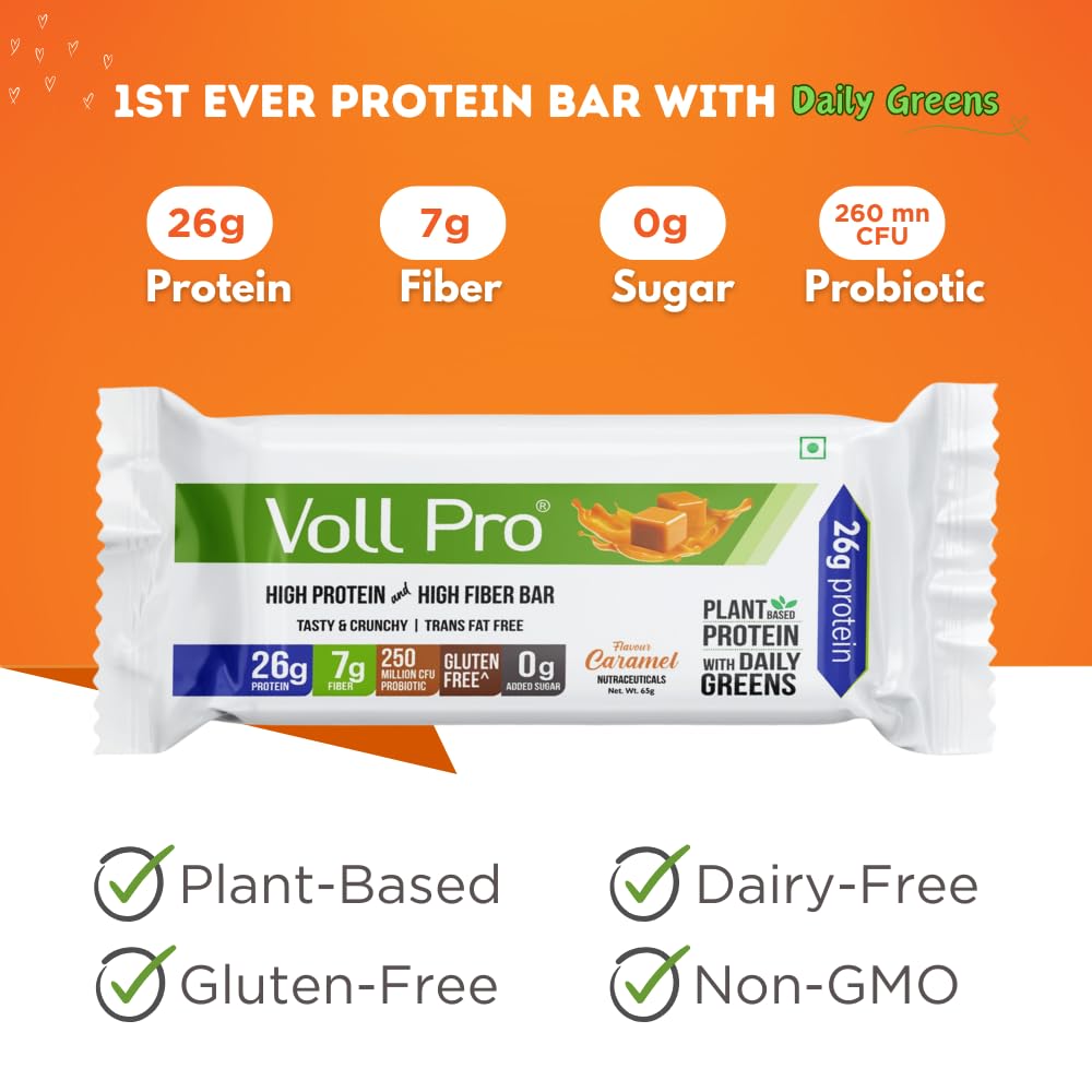 Mélange Daily Greens dans Voll Pro Bar pour nutrition quotidienne