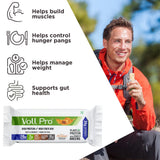 Probiotiques dans la barre Voll Pro Bar, soutien potentiel du bien-être intestinal