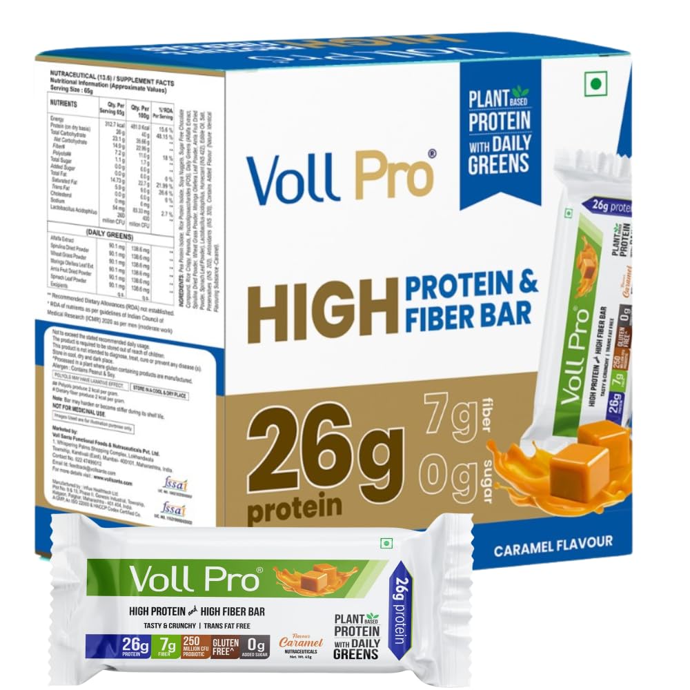 Voll Santé Voll Pro Bar proteine vegetale en emballage pratique, parfait pour emporter