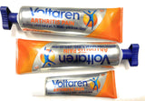 Ensemble Voltaren Gel, tubes multiples pour flexibilité d'utilisation.