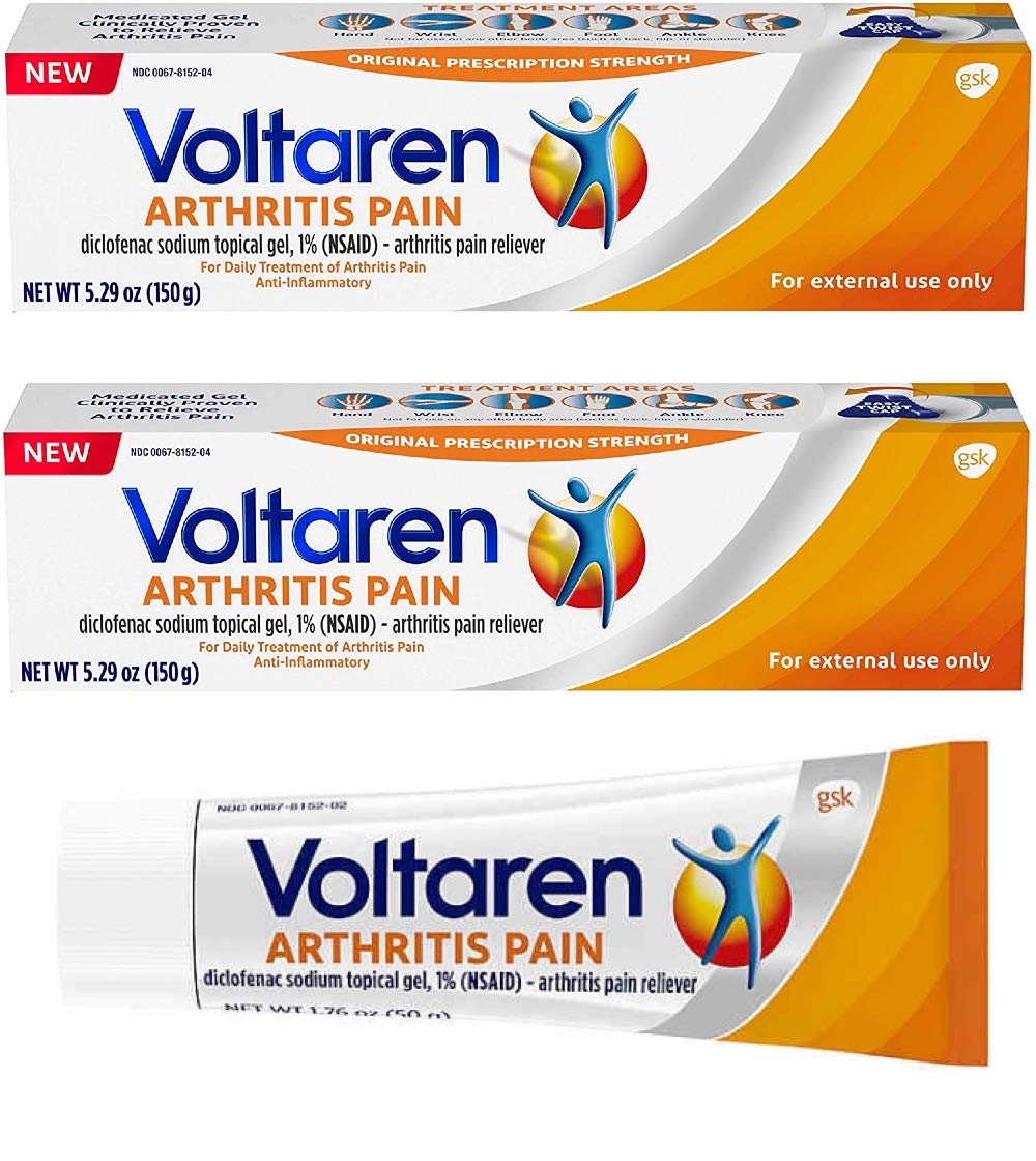 Voltaren Gel ensemble de tubes 150 g, utilisation facile et régulière.