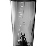 Capacité utile de mélange 450 ml, volume total 700 ml, pratique pour diverses portions.