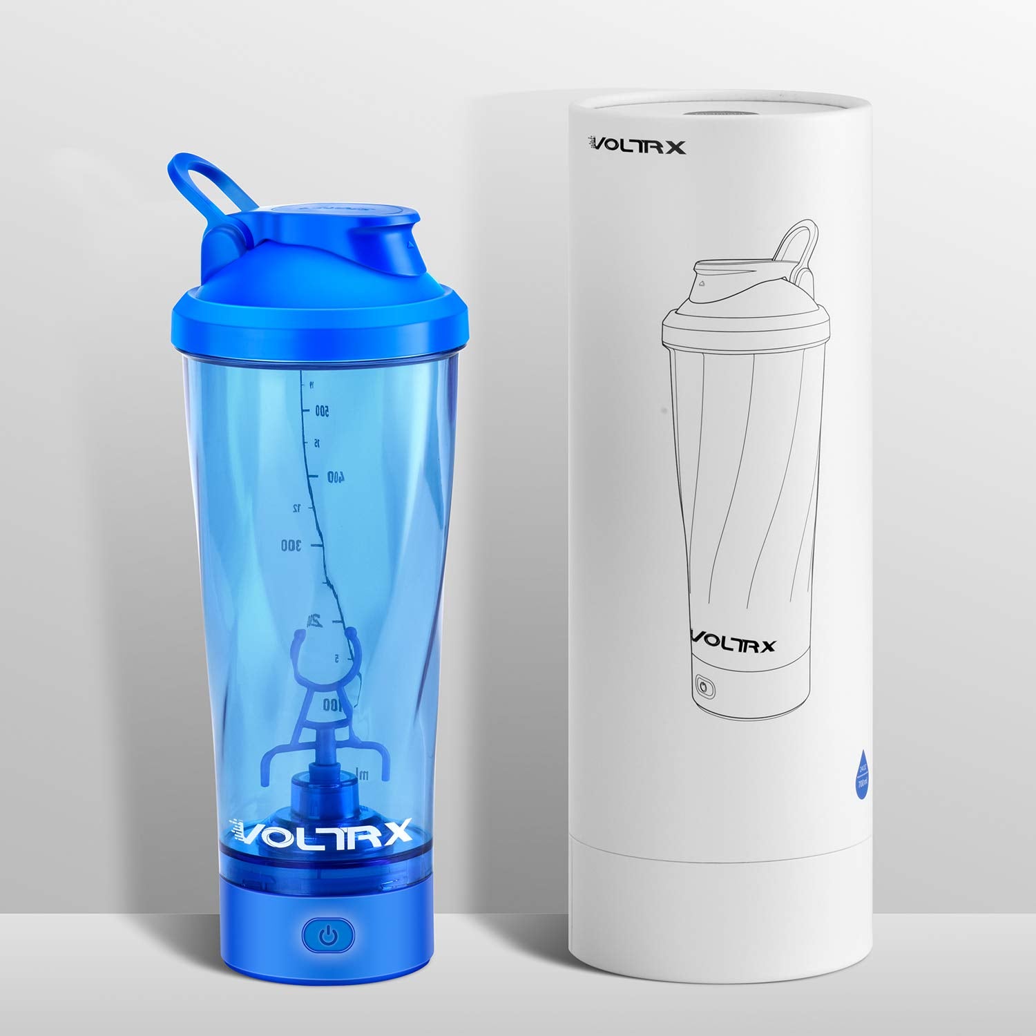 Matériau Tritan sans BPA du VOLTRX VortexBoost garantit sécurité et durabilité.