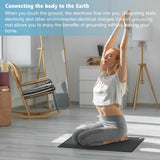 Voocvii Tapis Terre sur lit: sommeil plus serein possible.