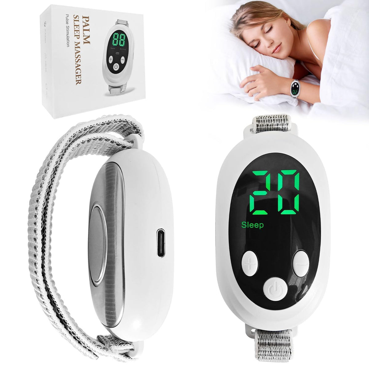 VOOKLDOP Appareil aide-sommeil mains, pour une detente ready a l endormissement