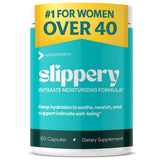 VoomVaya Slippery: boîte de capsules, présentation pratique pour une prise journalière discrète.