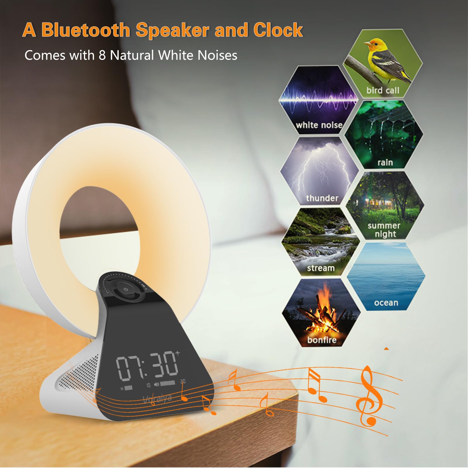 Connexion Bluetooth Voraiya, musique pendant le travail.