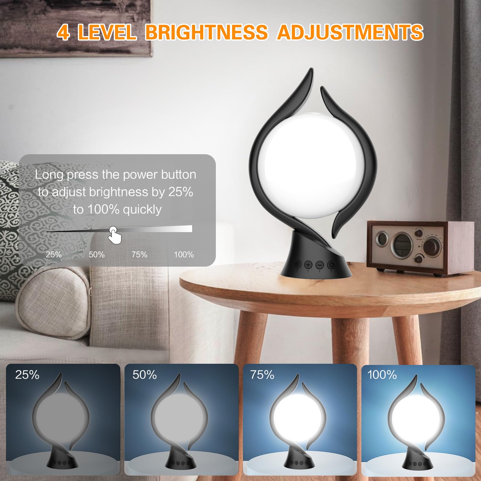 Températures de couleur 2700K–6000K pour ambiance adaptée.
