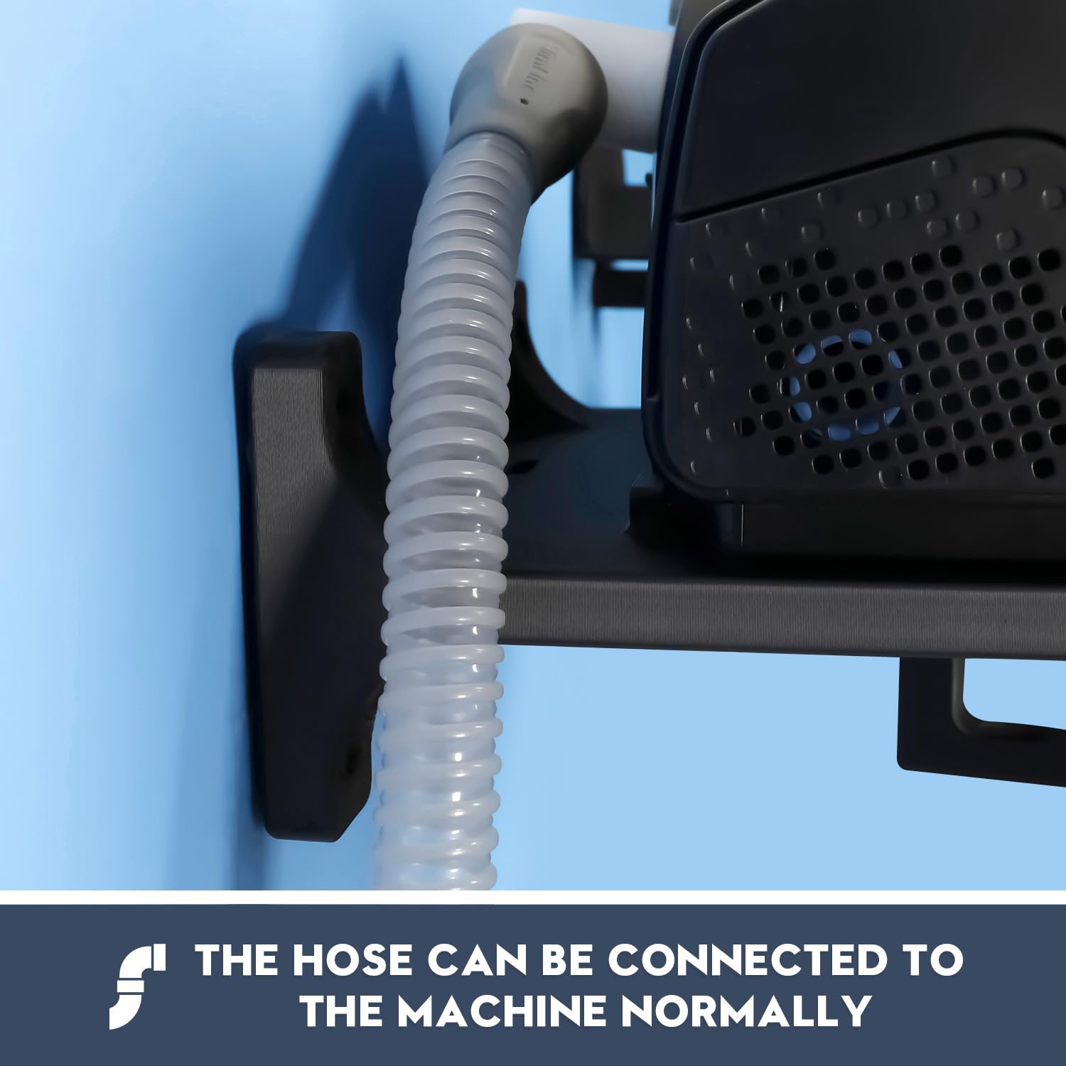 Vornalex crochet-tube CPAP pour câbles et tuyaux sans enchevêtrement.