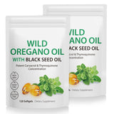 Vortexonix huile d'origan en flacon, lot de 2, soutien naturel potentiel