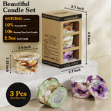 Bougie Jasmin Vortixx – arôme riche pour méditation et relaxation.