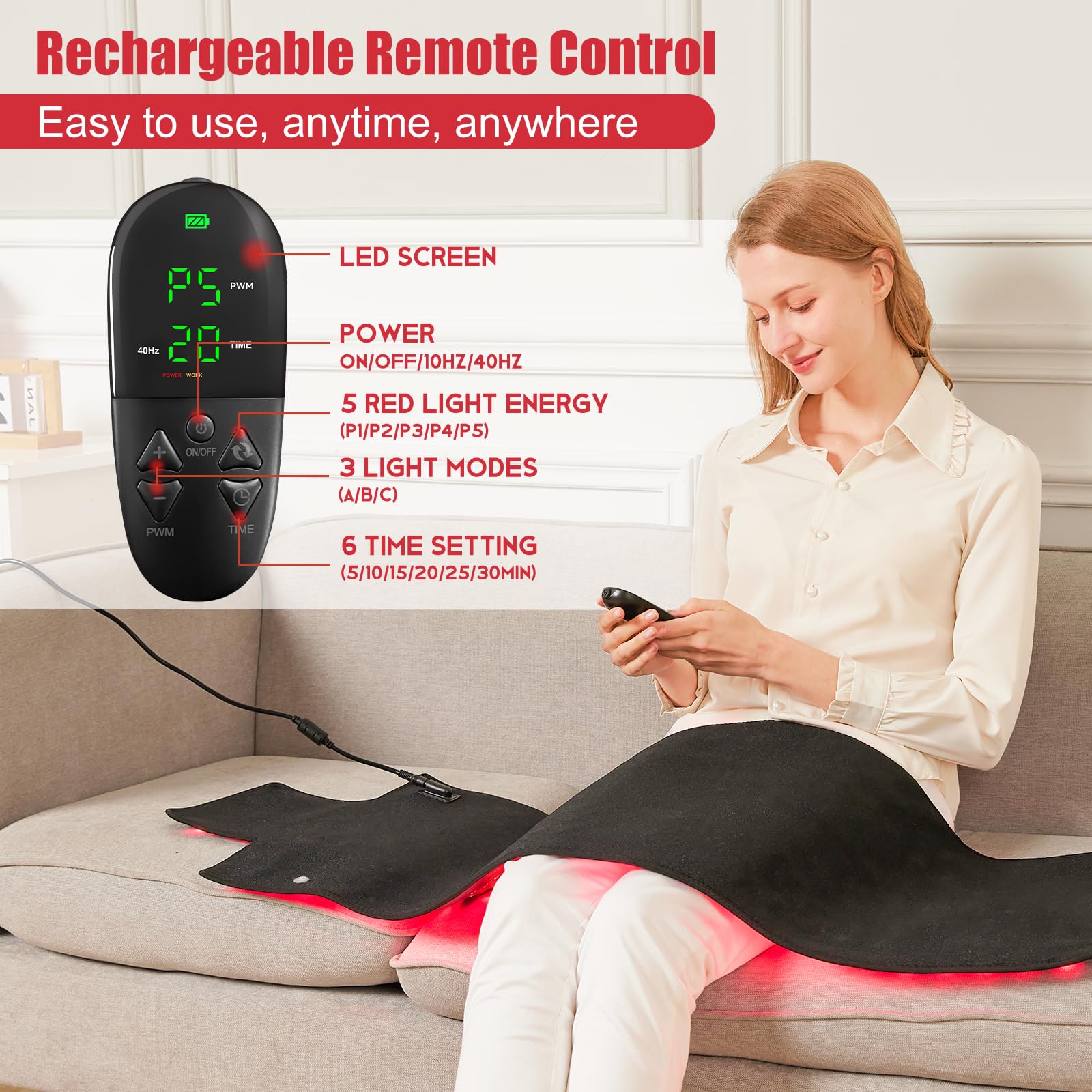Tapis Vortro – zone dos pour récupération après l'effort.