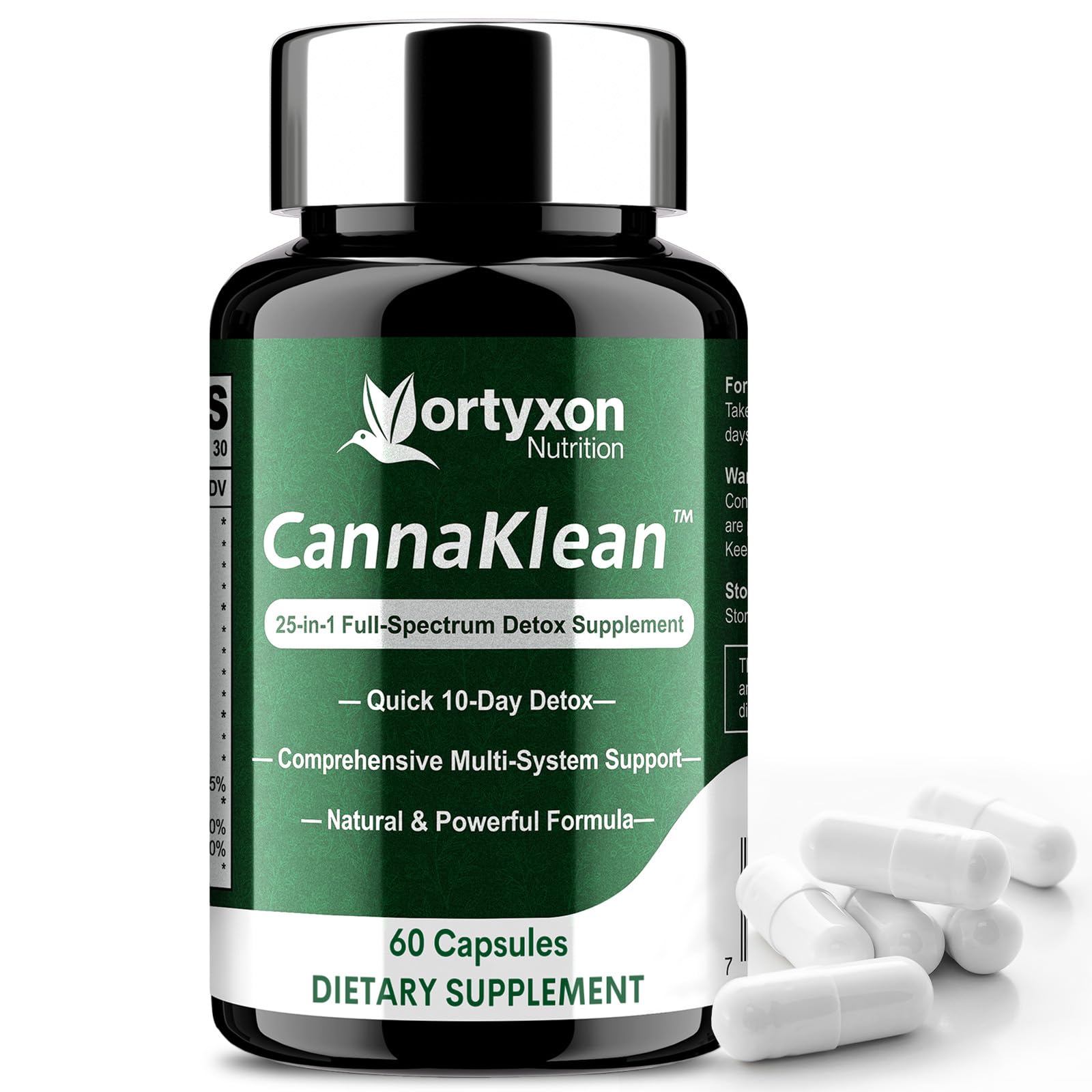 Vortyxon Bouteille CannaKlean Deto x — soutien doux à la détox naturelle.